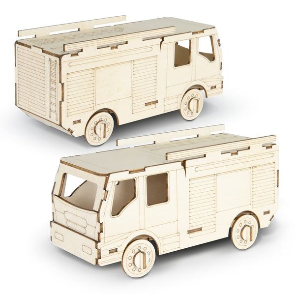 BRANDCRAFT Fire Truck Wooden Model [3-124034]