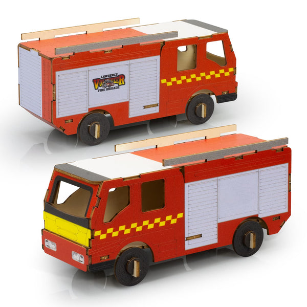 BRANDCRAFT Fire Truck Wooden Model [3-124034]
