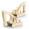 BRANDCRAFT Excavator Wooden Model [3-124035]