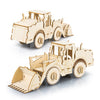 BRANDCRAFT Wheel Loader Wooden Model [3-124037]