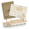 BRANDCRAFT Cargo Ship Wooden Model [3-124038]