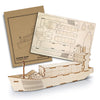 BRANDCRAFT Cargo Ship Wooden Model [3-124038]
