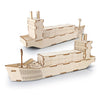 BRANDCRAFT Cargo Ship Wooden Model [3-124038]