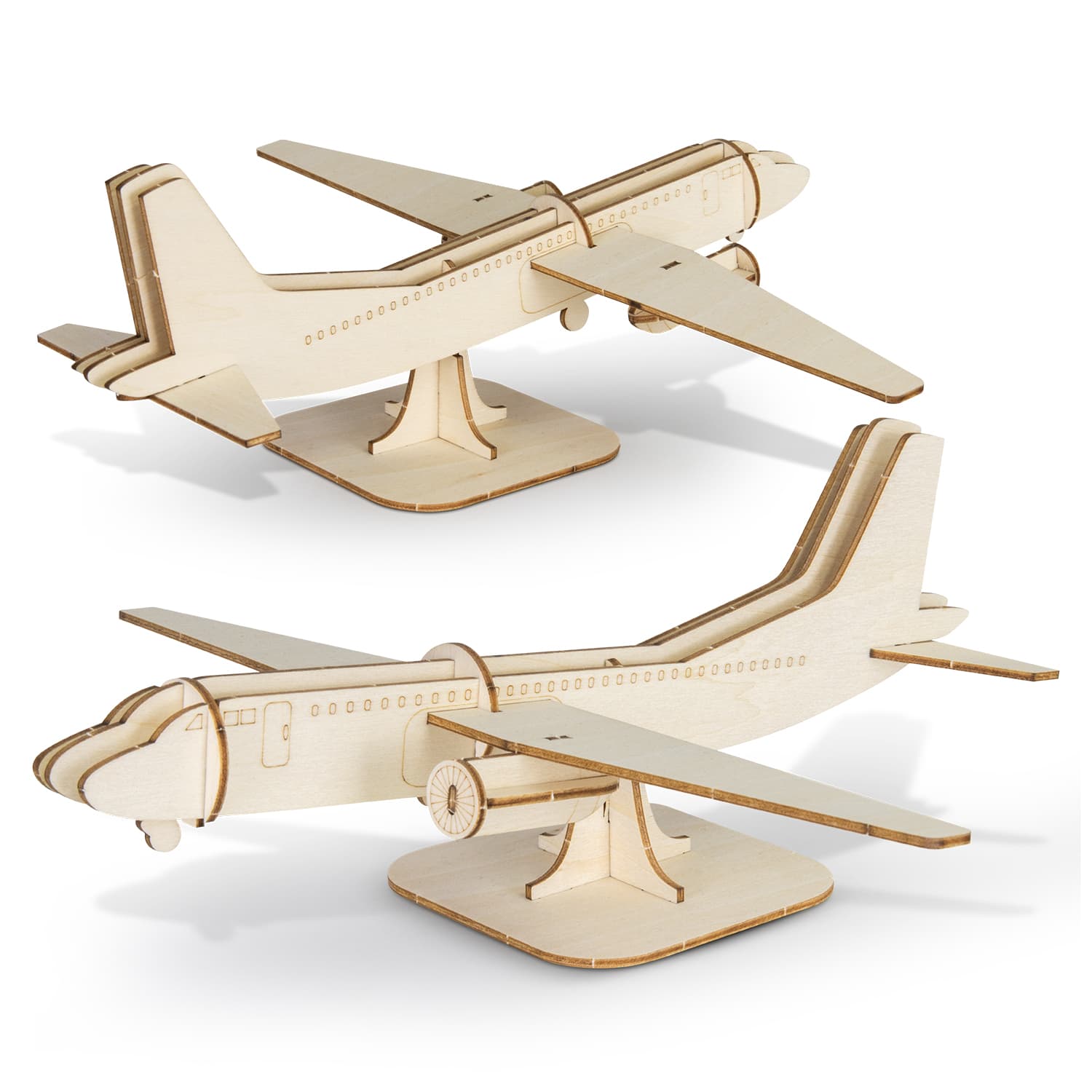 BRANDCRAFT Jet Plane Wooden Model [3-124039]
