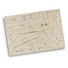 BRANDCRAFT Jet Plane Wooden Model [3-124039]