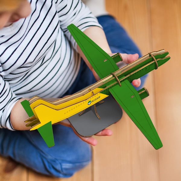 BRANDCRAFT Jet Plane Wooden Model [3-124039]