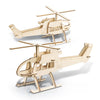 BRANDCRAFT Helicopter Wooden Model [3-124040]