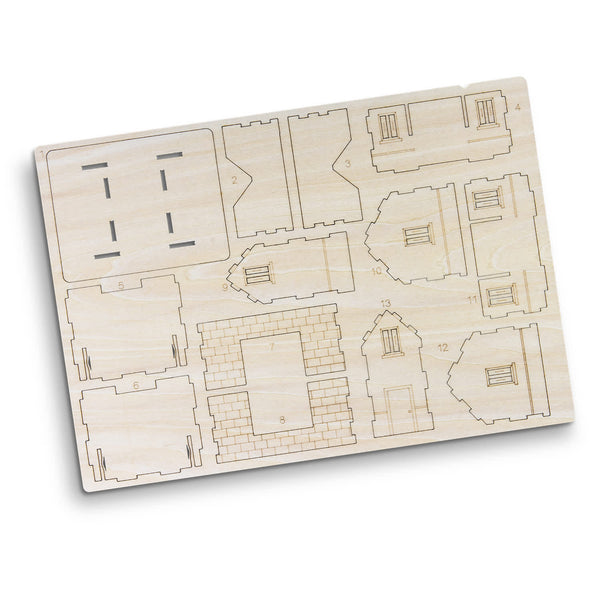 BRANDCRAFT House Wooden Model [3-124041]