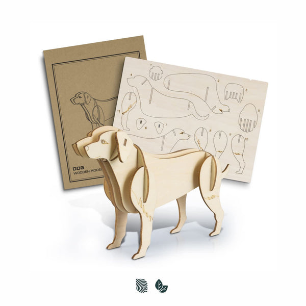 BRANDCRAFT Dog Wooden Model [3-124042]