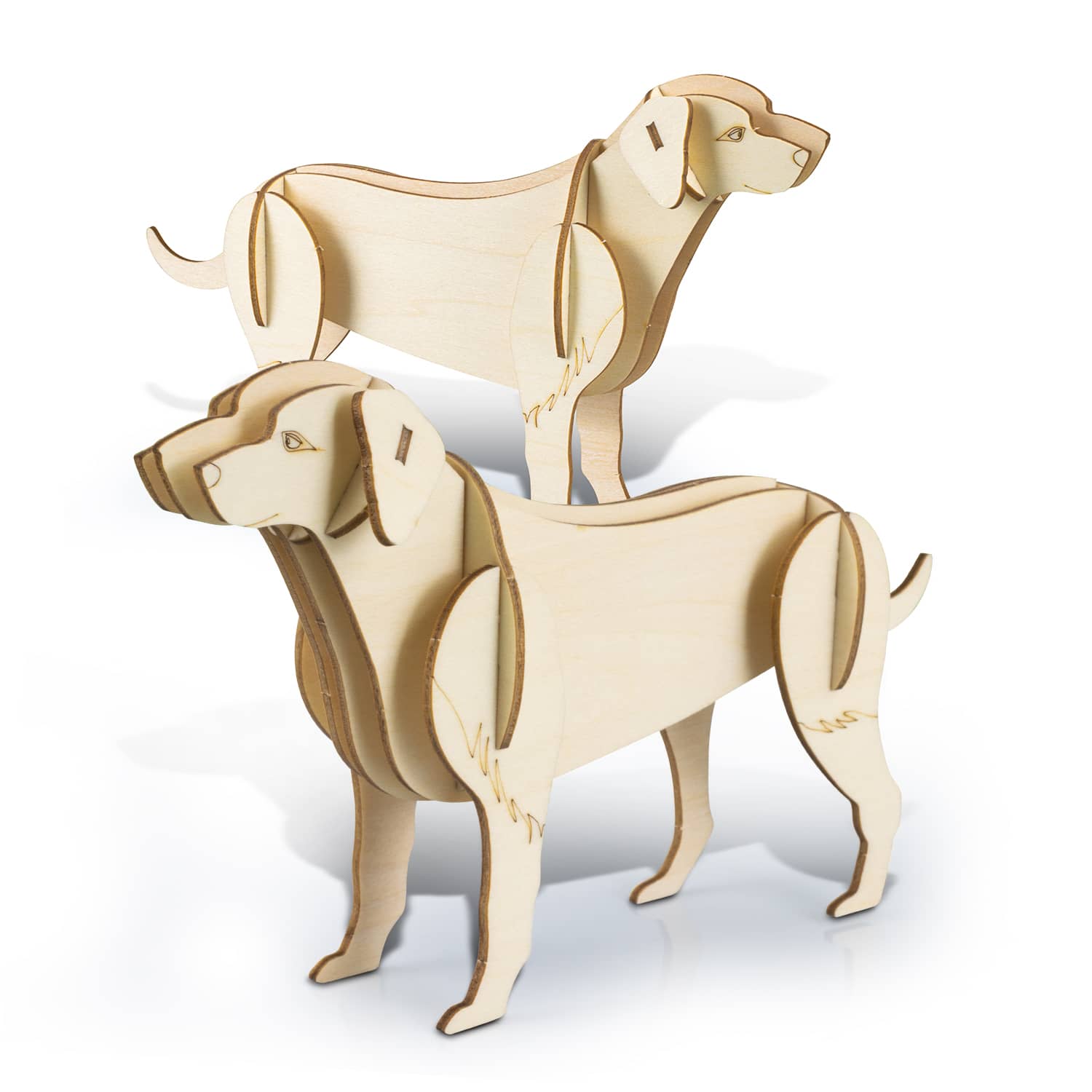 BRANDCRAFT Dog Wooden Model [3-124042]