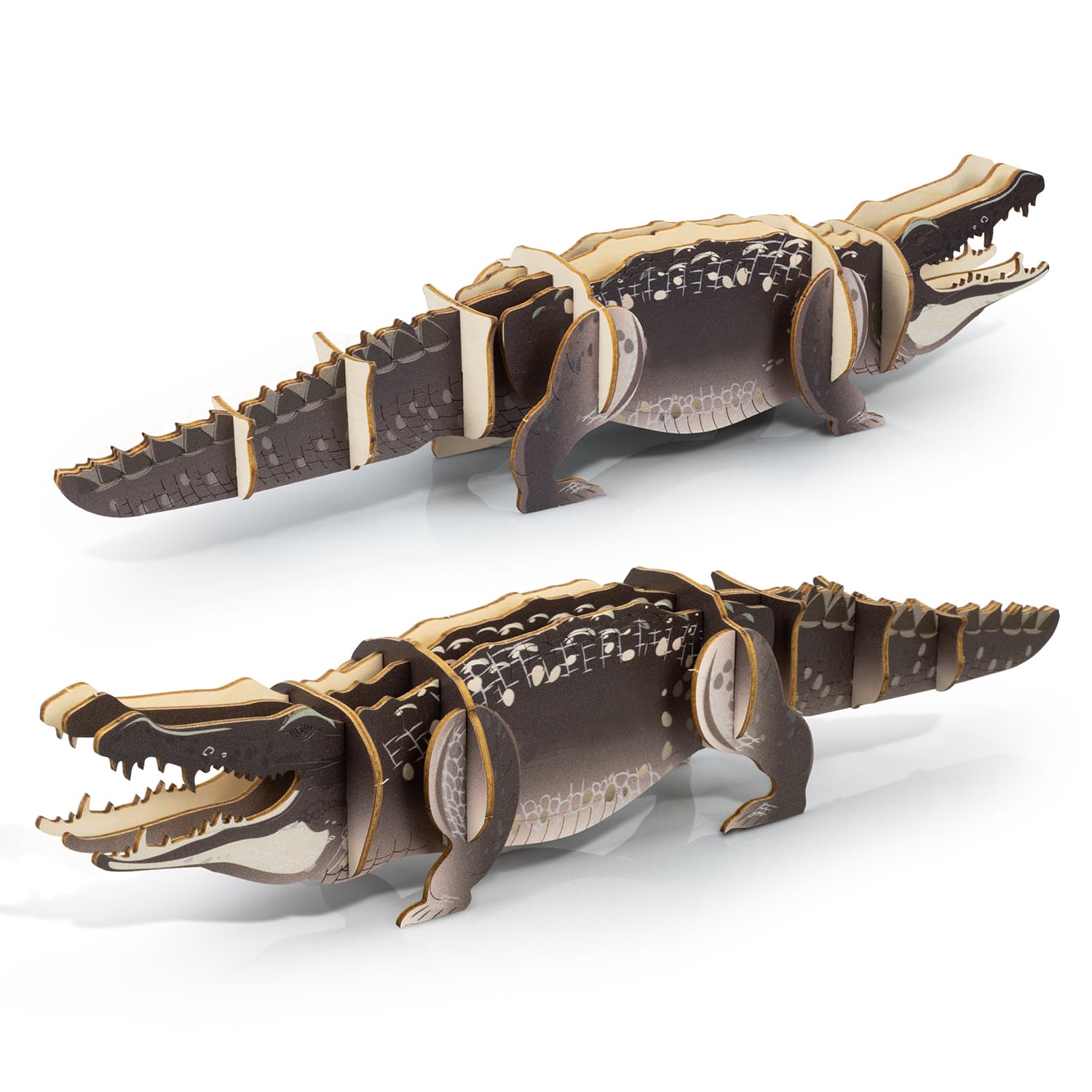 BRANDCRAFT Crocodile Wooden Model [3-124045]