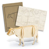 BRANDCRAFT Cow Wooden Model [3-124047]