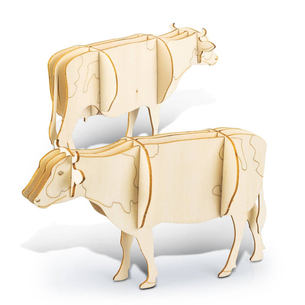 BRANDCRAFT Cow Wooden Model [3-124047]