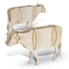 BRANDCRAFT Cow Wooden Model [3-124047]