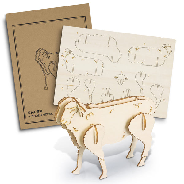 BRANDCRAFT Sheep Wooden Model [3-124048]