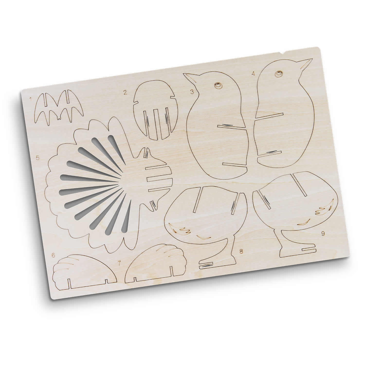 BRANDCRAFT Fantail Wooden Model [3-124050]