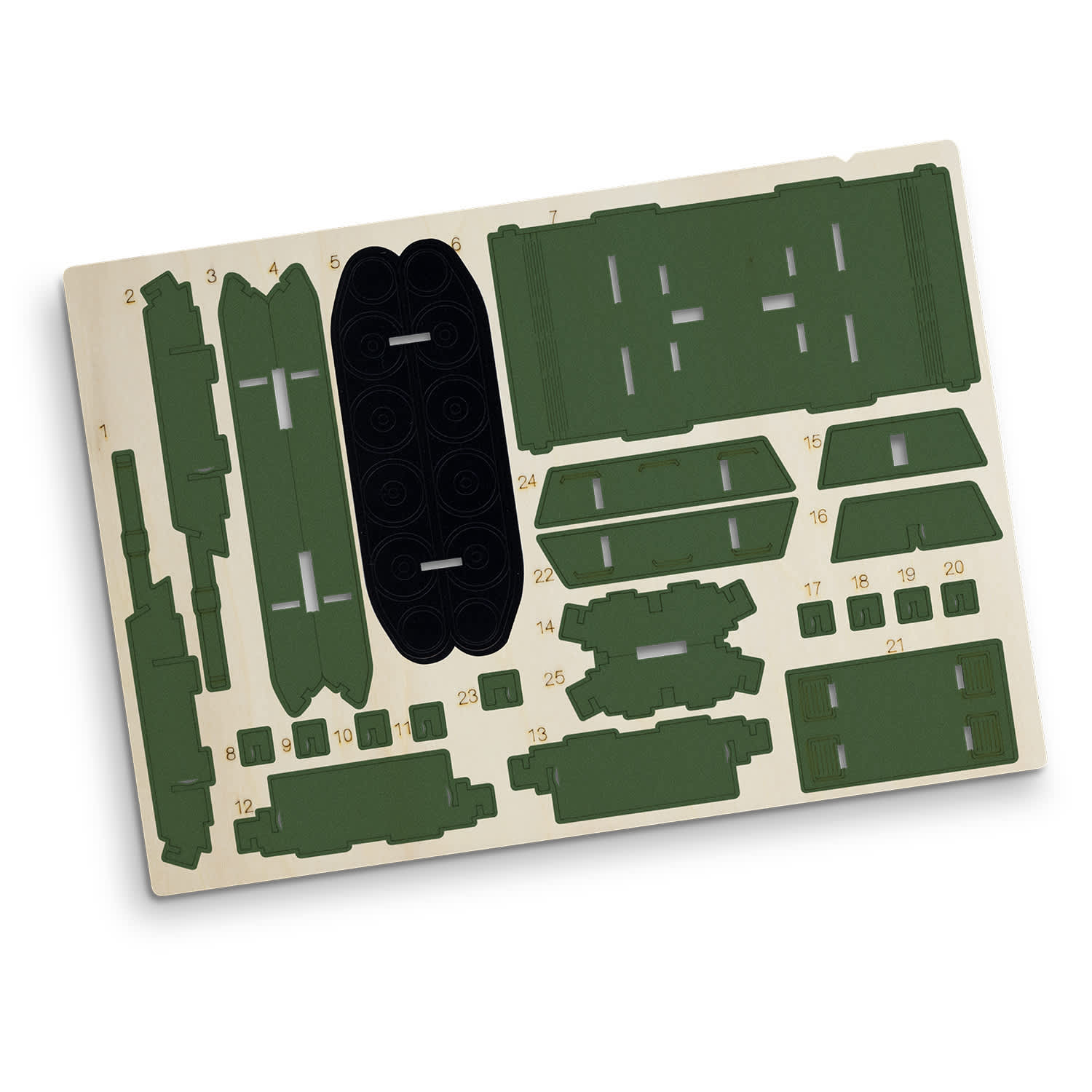 BRANDCRAFT Tank Wooden Model [3-124053]