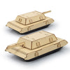 BRANDCRAFT Tank Wooden Model [3-124053]