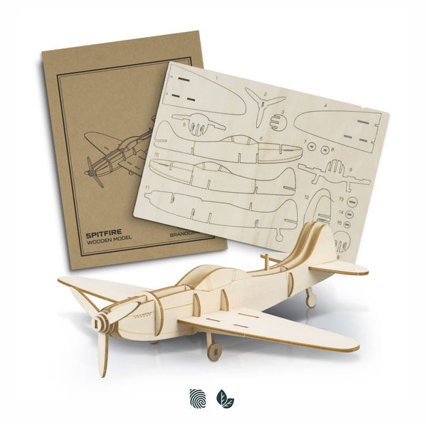 BRANDCRAFT Spitfire Wooden Model [3-124054]