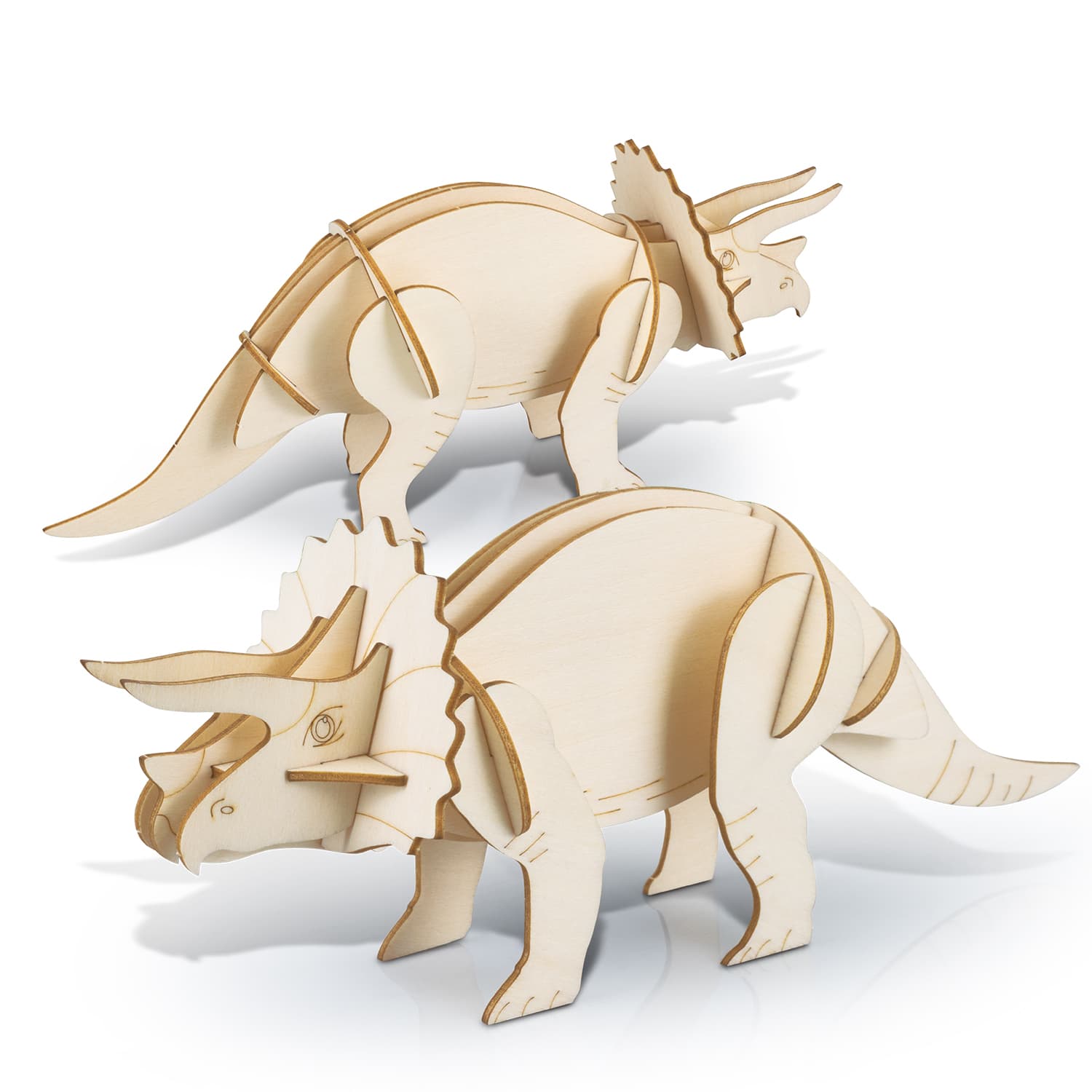 BRANDCRAFT Triceratops Wooden Model [3-124056]