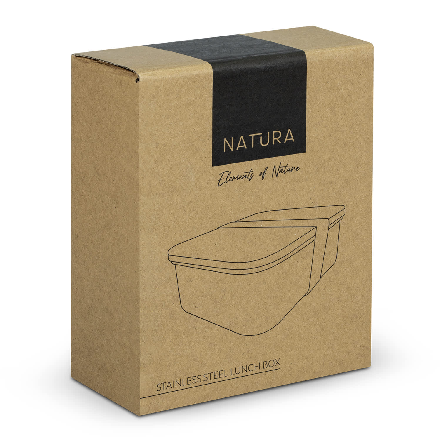 NATURA Stainless Steel Lunch Box [3-124137]