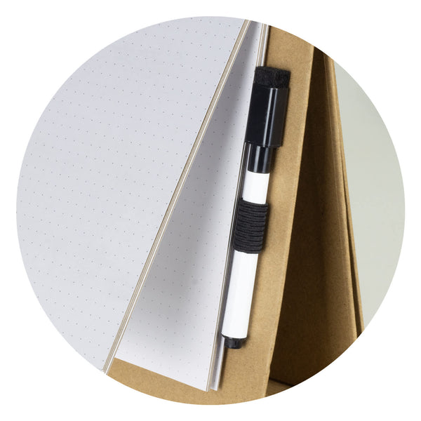 Desk Whiteboard Notebook [3-124142]