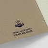 Sugarcane Paper Soft Cover Notebook [3-124162]
