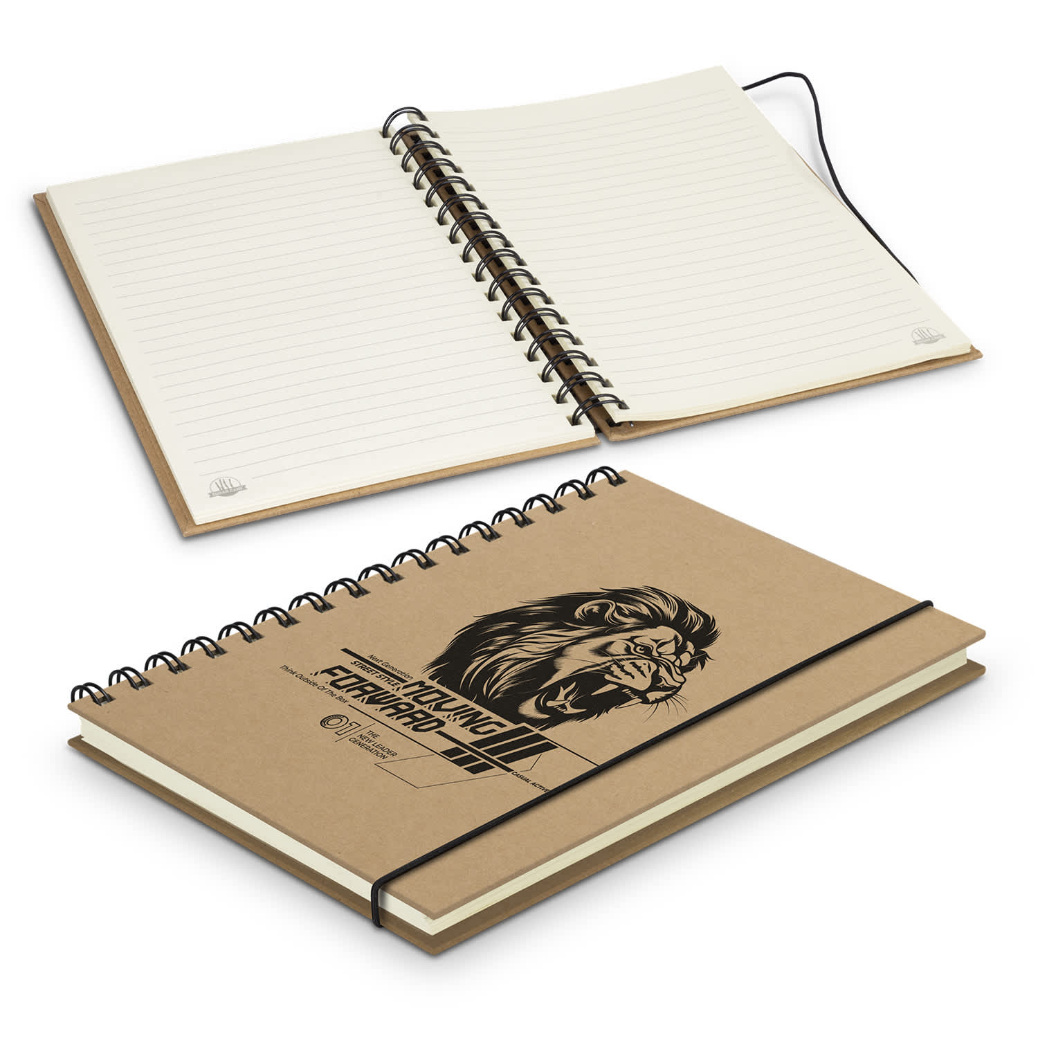 Sugarcane Paper Spiral Notebook [3-124163]