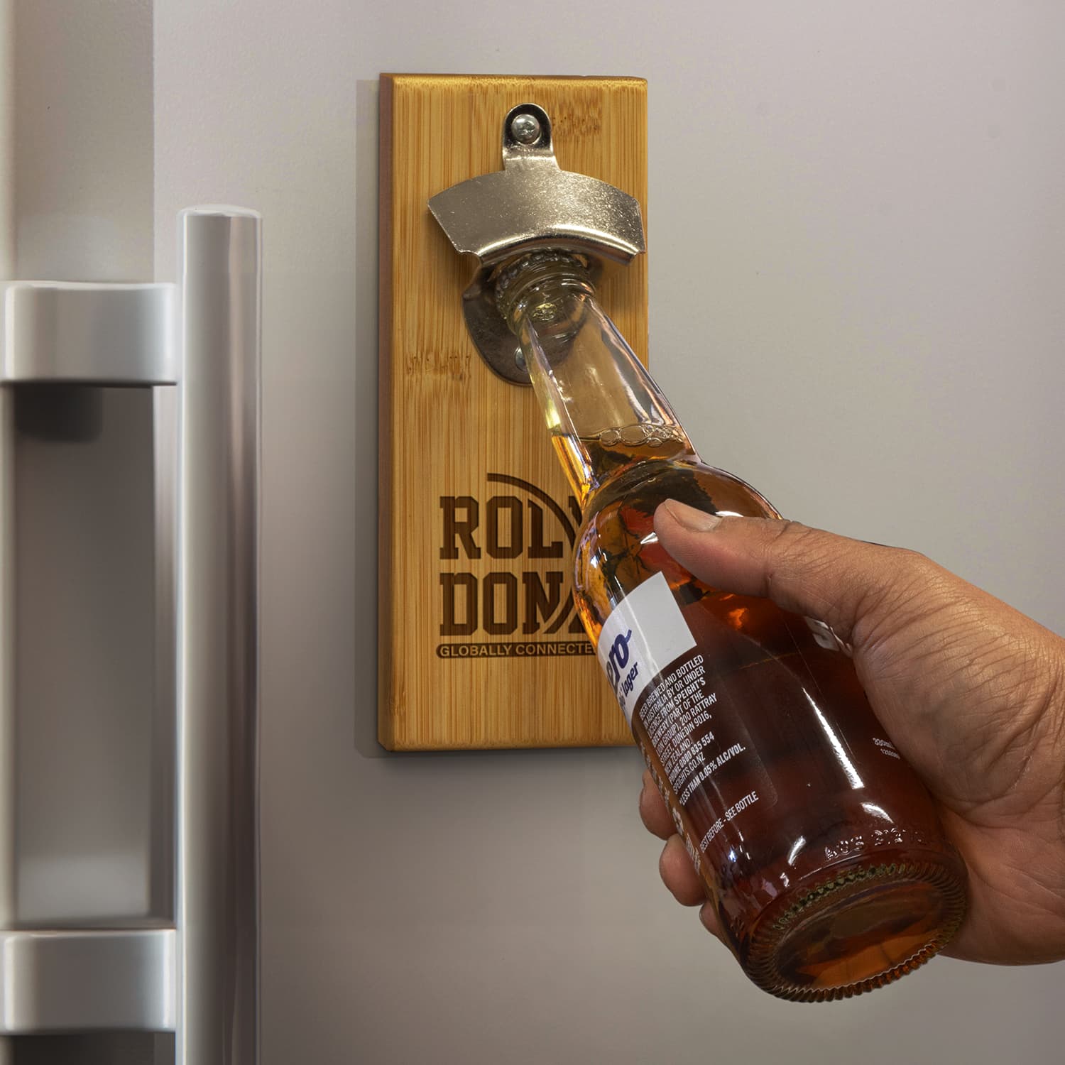 NATURA Bamboo Fridge Bottle Opener [3-124702]