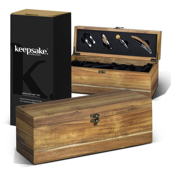 Keepsake Wine Box Gift Set [3-124740]