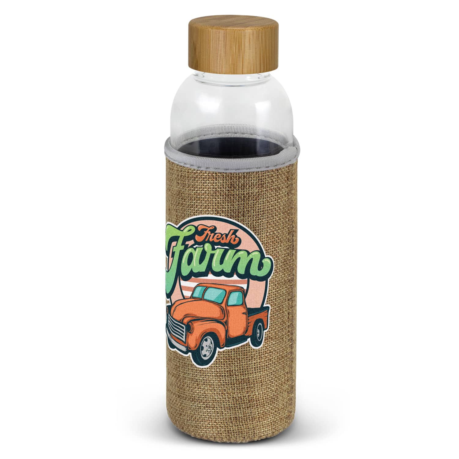 Eden Glass Bottle  Natural Sleeve [3-124747]