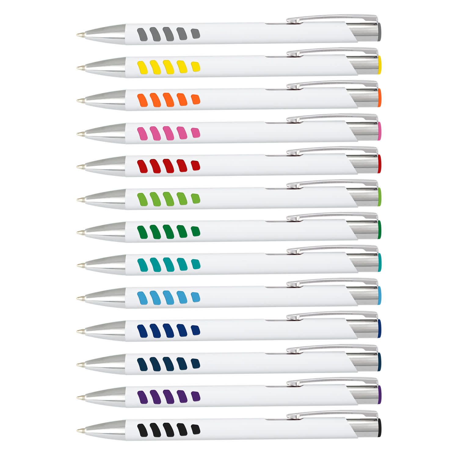 Panama Grip Pen  White Barrel [3-124903]