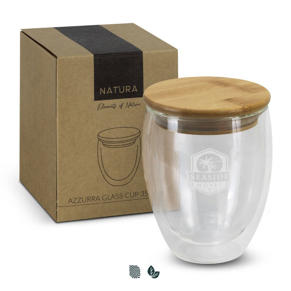 NATURA Azzurra Glass Cup  350ml [3-124978]