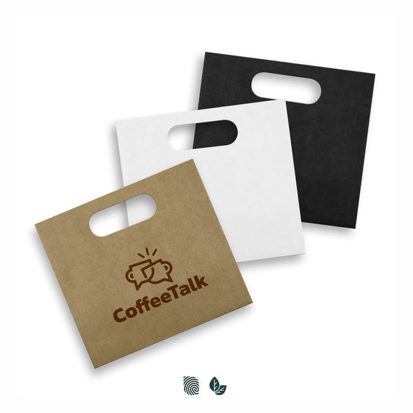 Medium Die Cut Paper Bag Landscape [3-125050]