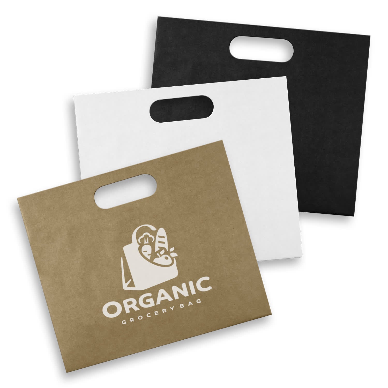 Large Die Cut Paper Bag Landscape [3-125051]