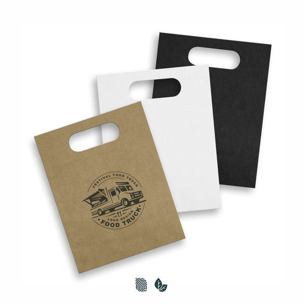 Medium Die Cut Paper Bag Portrait [3-125052]