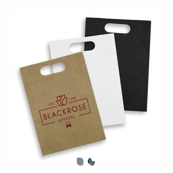 Large Die Cut Paper Bag Portrait [3-125053]
