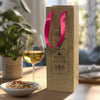 Champagne Ribbon Handle Paper Bag [3-125055]