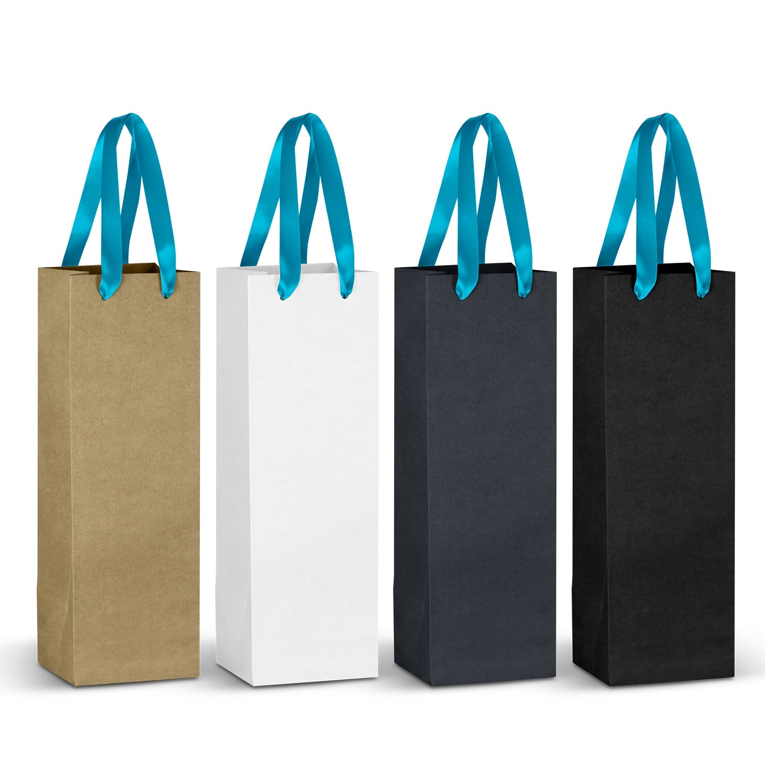 Champagne Ribbon Handle Paper Bag [3-125055]