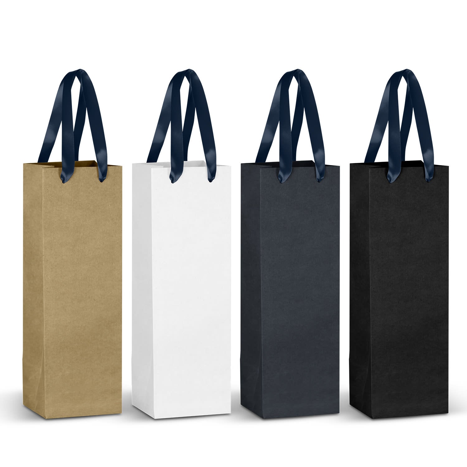 Champagne Ribbon Handle Paper Bag [3-125055]