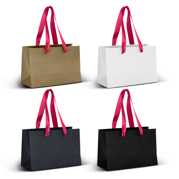 Small Ribbon Handle Paper Bag [3-125056]