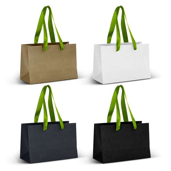 Small Ribbon Handle Paper Bag [3-125056]