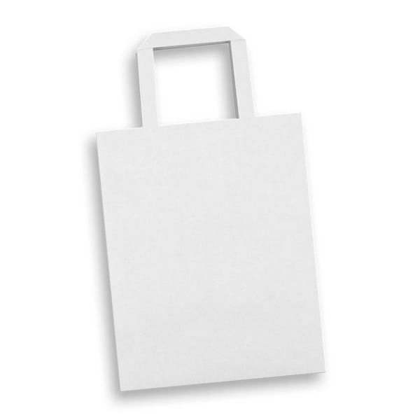 Medium Flat Handle Paper Bag Portrait [3-125060]