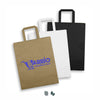 Large Flat Handle Paper Bag Portrait [3-125061]