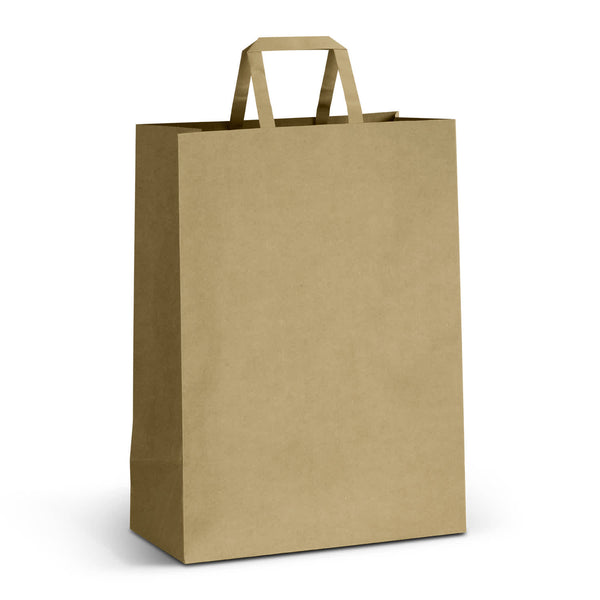 Extra Large Flat Handle Paper Bag Portrait [3-125062]