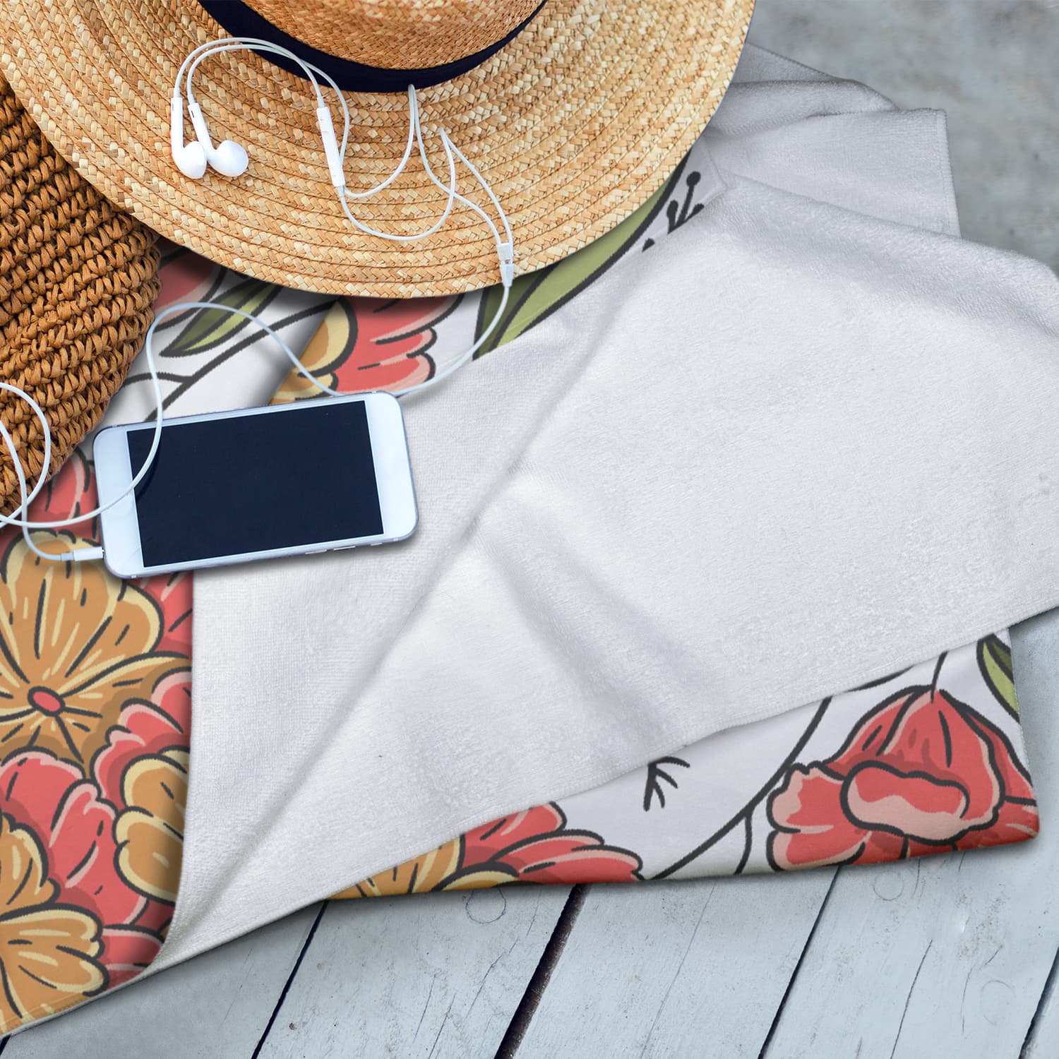 Ocean XL Beach Towel  Full Colour [3-125086]