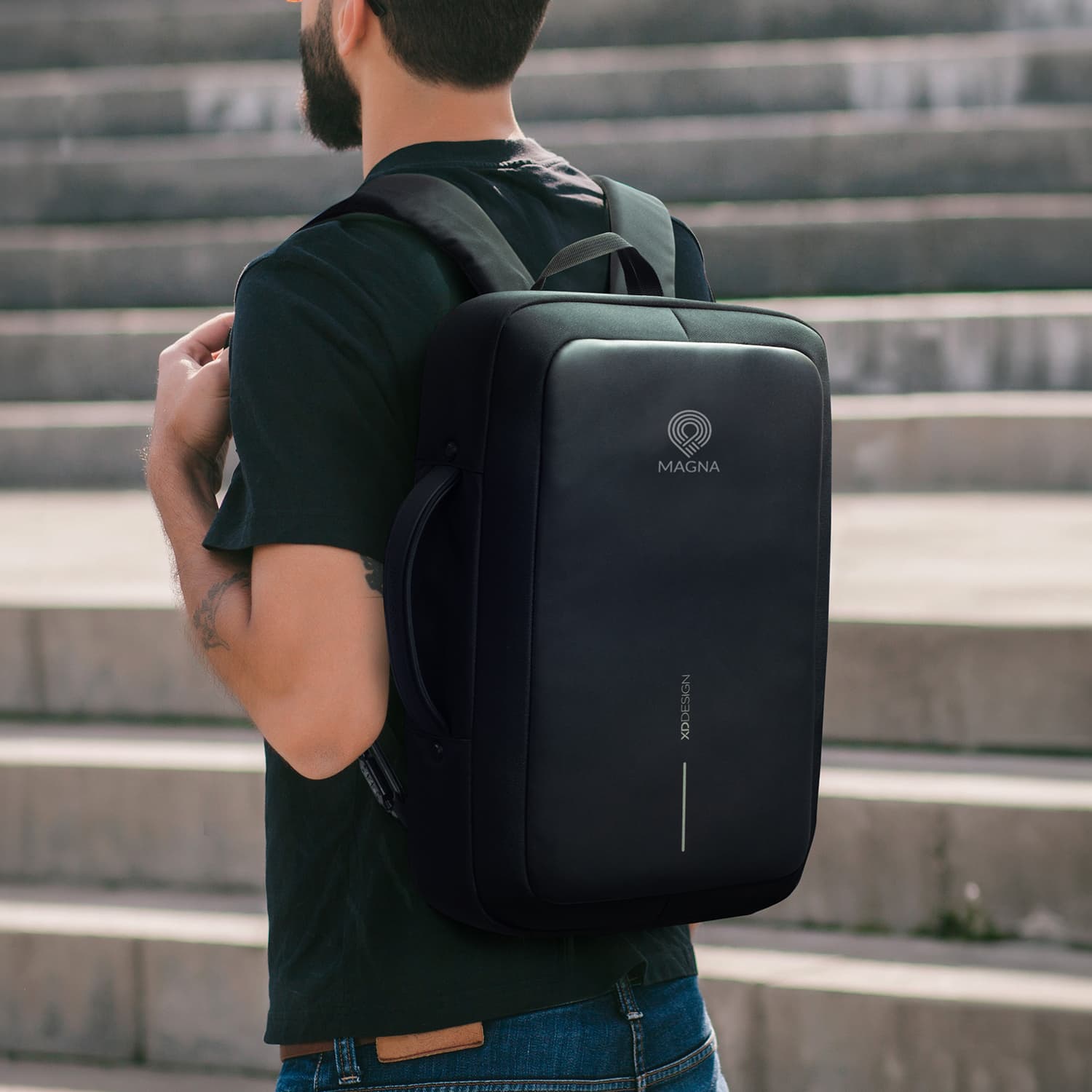 Bobby Bizz Antitheft Backpack  Briefcase [3-125282]