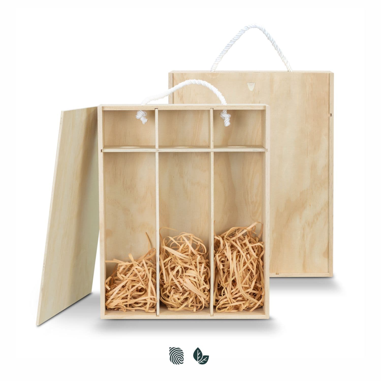 Tuscany Wine Gift Box  Triple [3-125307]
