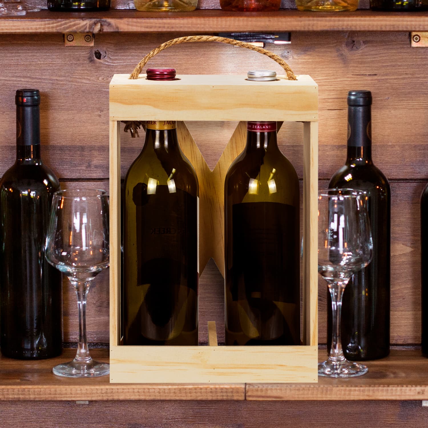 Catalonia Wine Crate  Double [3-125309]