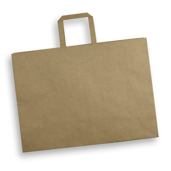 Extra Large Flat Handle Paper Bag Landscape [3-125942]